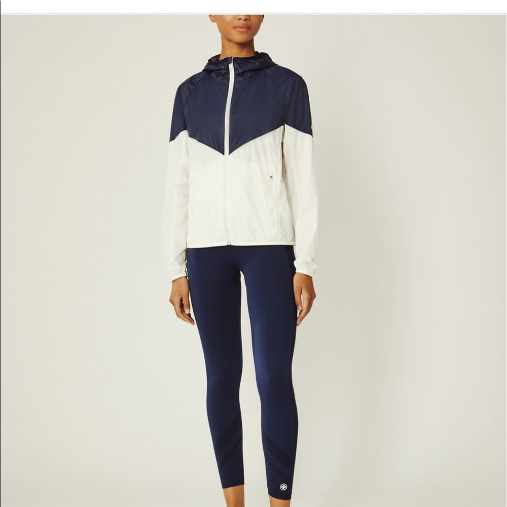 Tory Burch Sport packable light weight/athletic jacket